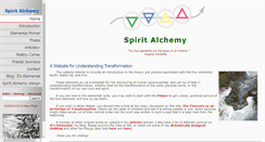 Desktop Screenshot of elements.spiritalchemy.com
